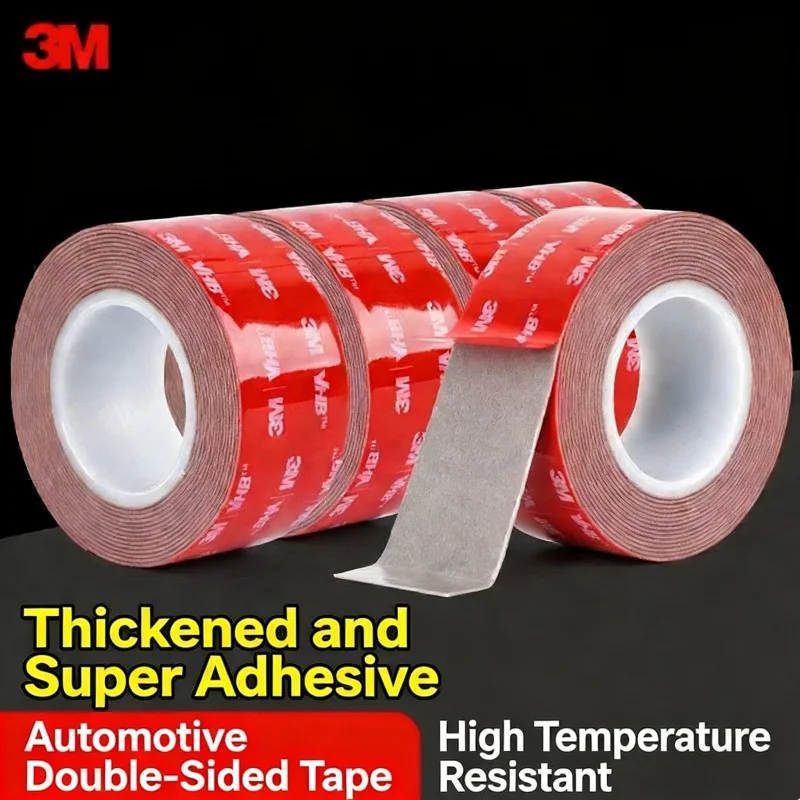 3M Strong Double-Sided Adhesive Tape VHB Industry for Automobile High Viscosity Tape Non-Trace Wall Fixed Tape High Temperature