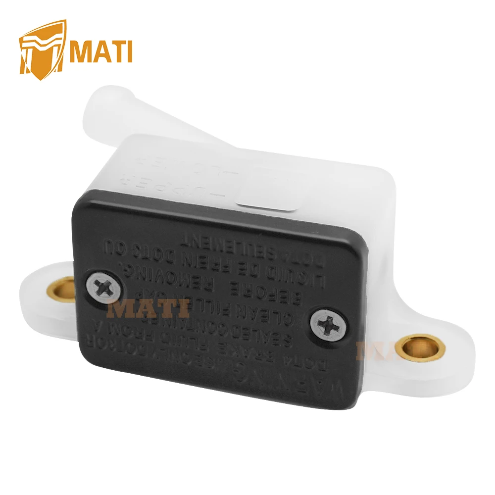 M MATI Rear Brake Master Cylinder Fluid Reservoir Oil Cup for Honda ATC200X 1983-1985 ATC250R 1983-1984 43511-965-006