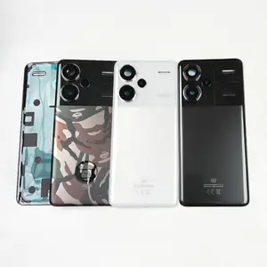 Bilashmart Note 13 Pro Plus OEM A+ Back Glass Cover Note 13 Pro+ 5G Back Door Replacement Battery Case Rear Housing Cover+Camera Lens