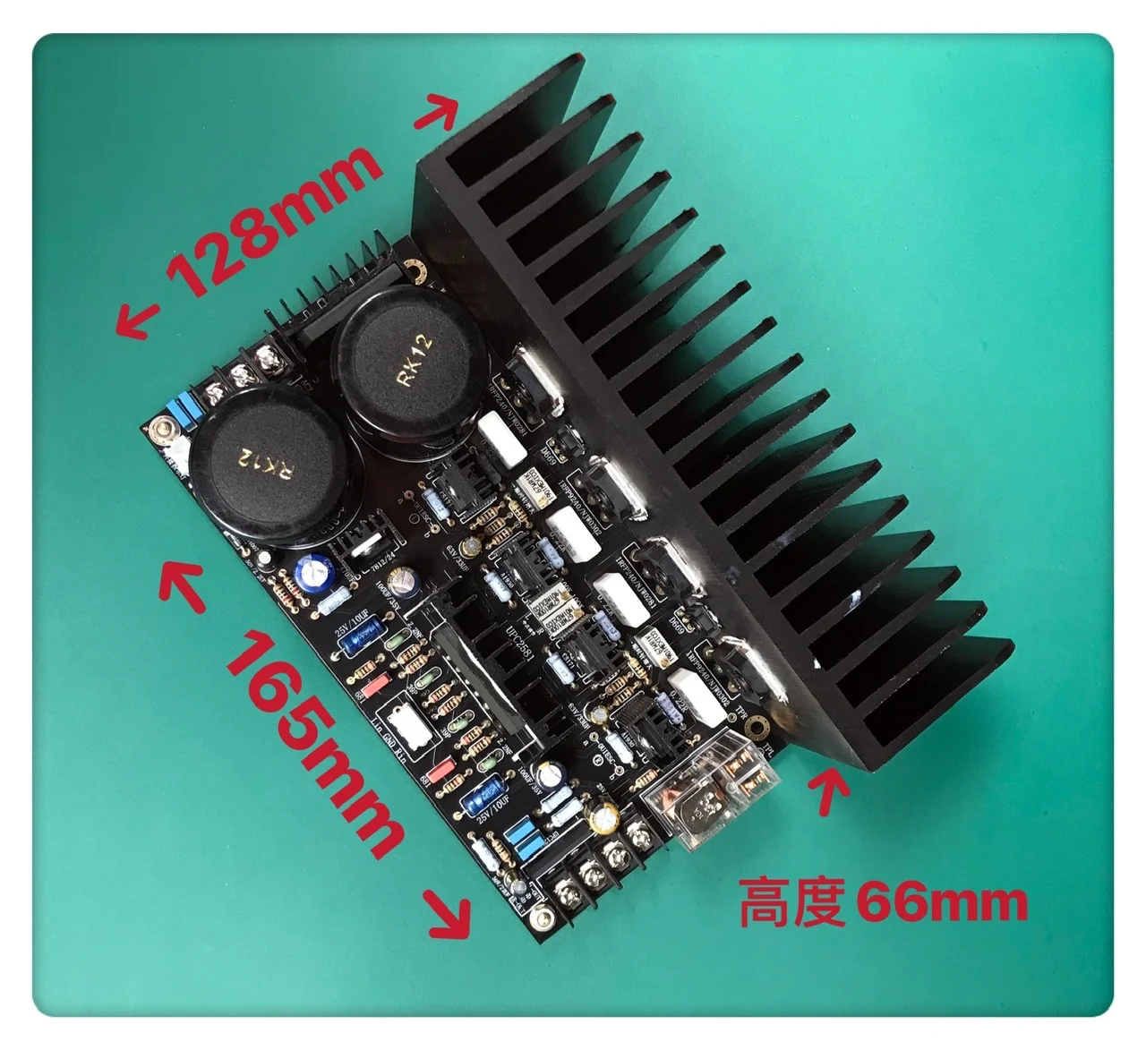 

Ansonmei pair tube fever amplifier board finished board classic UPC2581 NJW0281.NJW0302. Output power: 2-150W (Class A and B)