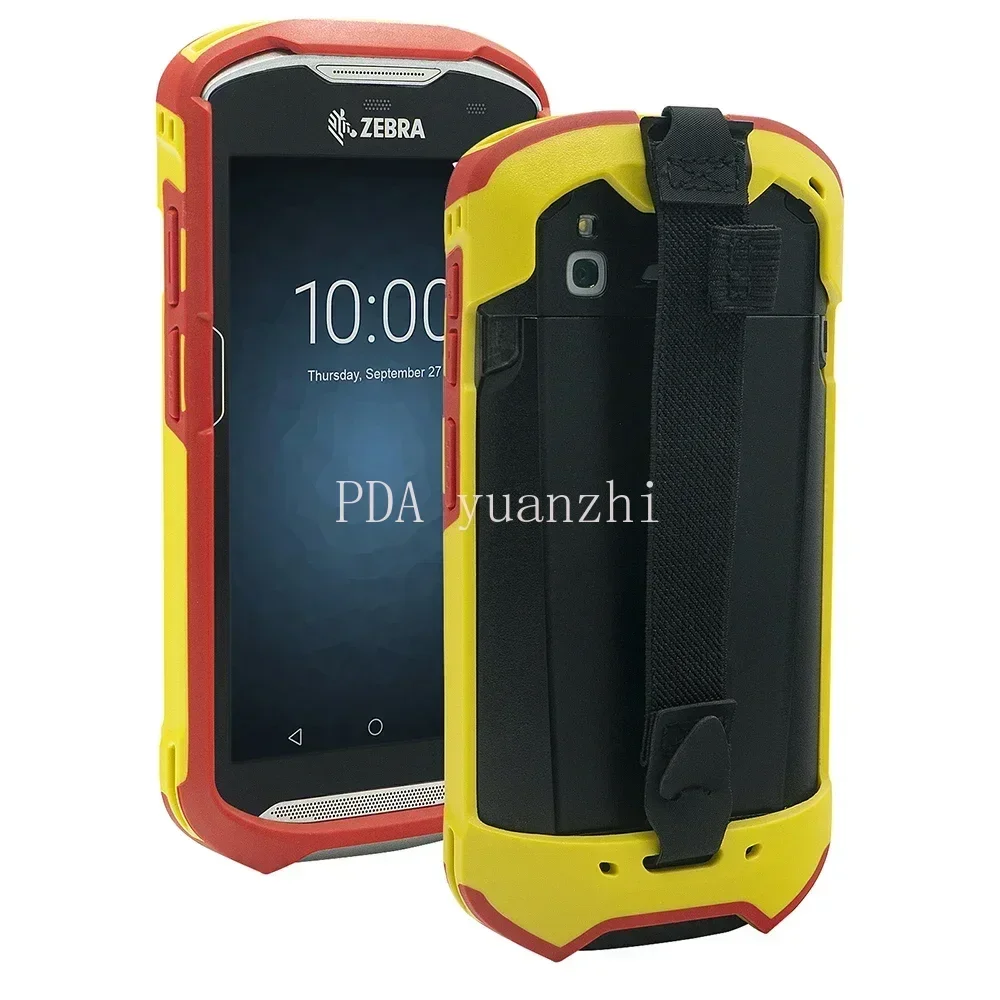 100PCS Protective Cover Bumper Case Rugged Boot with Hand Strap for Zebra TC51 TC510K TC52 TC56 TC57