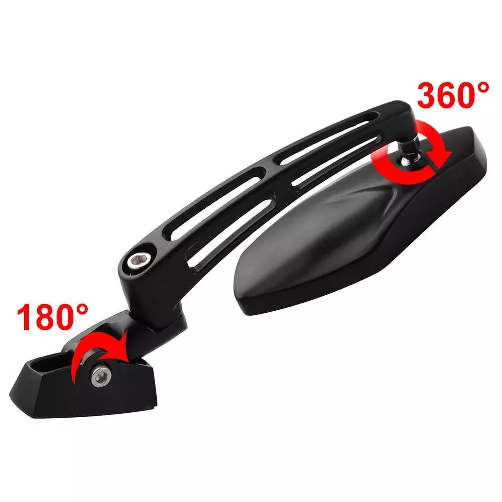 CNC Aluminum Motorcycle Adjustable Rear View Mirrors for Suzuki GSXR 600 750 1000 Hayabusa(All Years) Honda CBR Kawasaki Yamaha