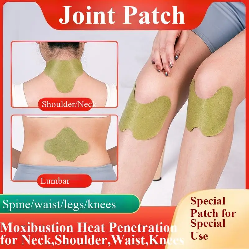 100pcs Wormwood Lumbar Patches Neck, Shoulder and Knee Patch, Heat Patch Yoga Lumbar Spine Protection