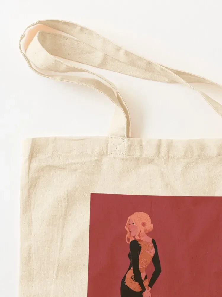 Aelin Dragon Dress Tote Bag shopping bags foldable female bag Big bag women Lady