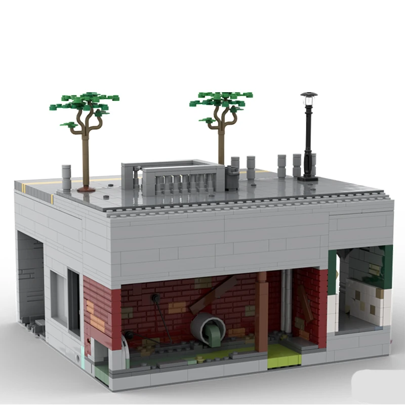 1594pcs MOC New York Subway Station Architecture Model DIY Cityscape Building Blocks Set Advanced Collection Gift for Adult Fans