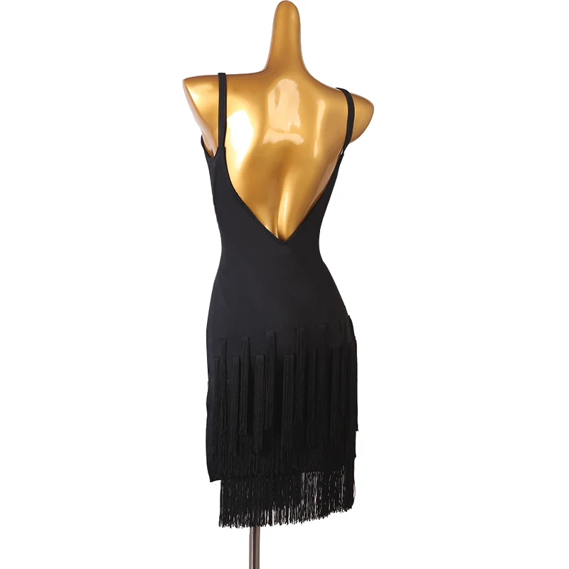 2024 Party Dresses for Women Dancewear Skirt Female Dance Suit Latin Competition Dress Costume Fringed Evening Tops Tassel Stage