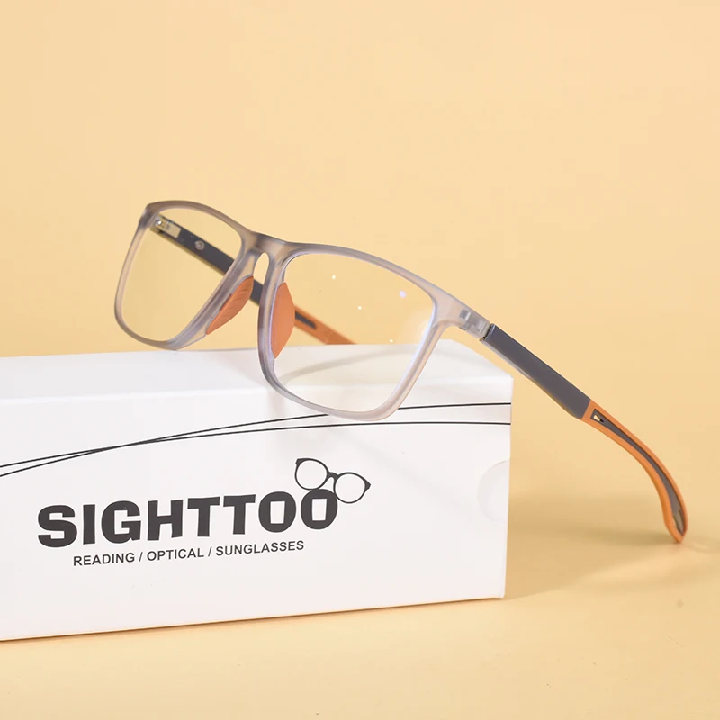 Sport Brille Rahmen TR90 Anti-blau Licht Lesebrille Für Männer Hohe Qualität Lange Beine Lesen Brillen + 100 + 200 + 300 – Detail 5