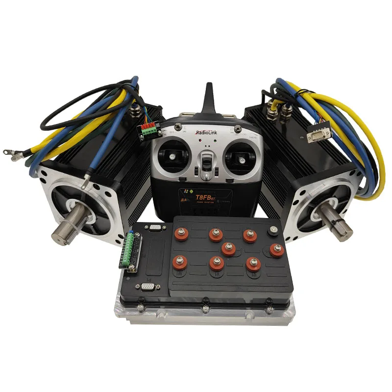 48V Brushless Motor Intelligent Dual Drive Controller Control 3KW Servo Motor