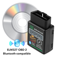 OBD2 HH OBD ELM327 V2.1 Bluetooth-compatible Car Diagnostic Scanner Tool for skoda octavia fabia rapid yeti Kodiaq