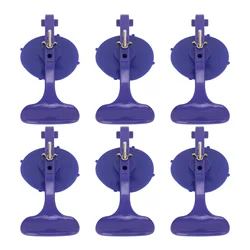 6 Pcs Suction Cup Clamps Strong Suction Glass Sucker Windshield Repair Gluing Tool for Car Household