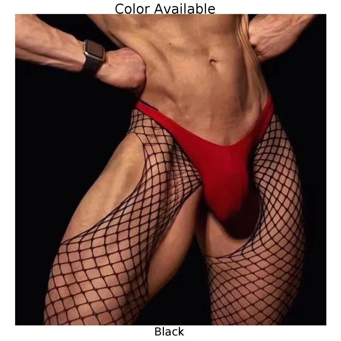 New Mens Sissy Mesh Fishnet Hollow Out Open Crotch Pantyhose Body Stockings Lingerie Underwear Temptation Erotic Male Stocking