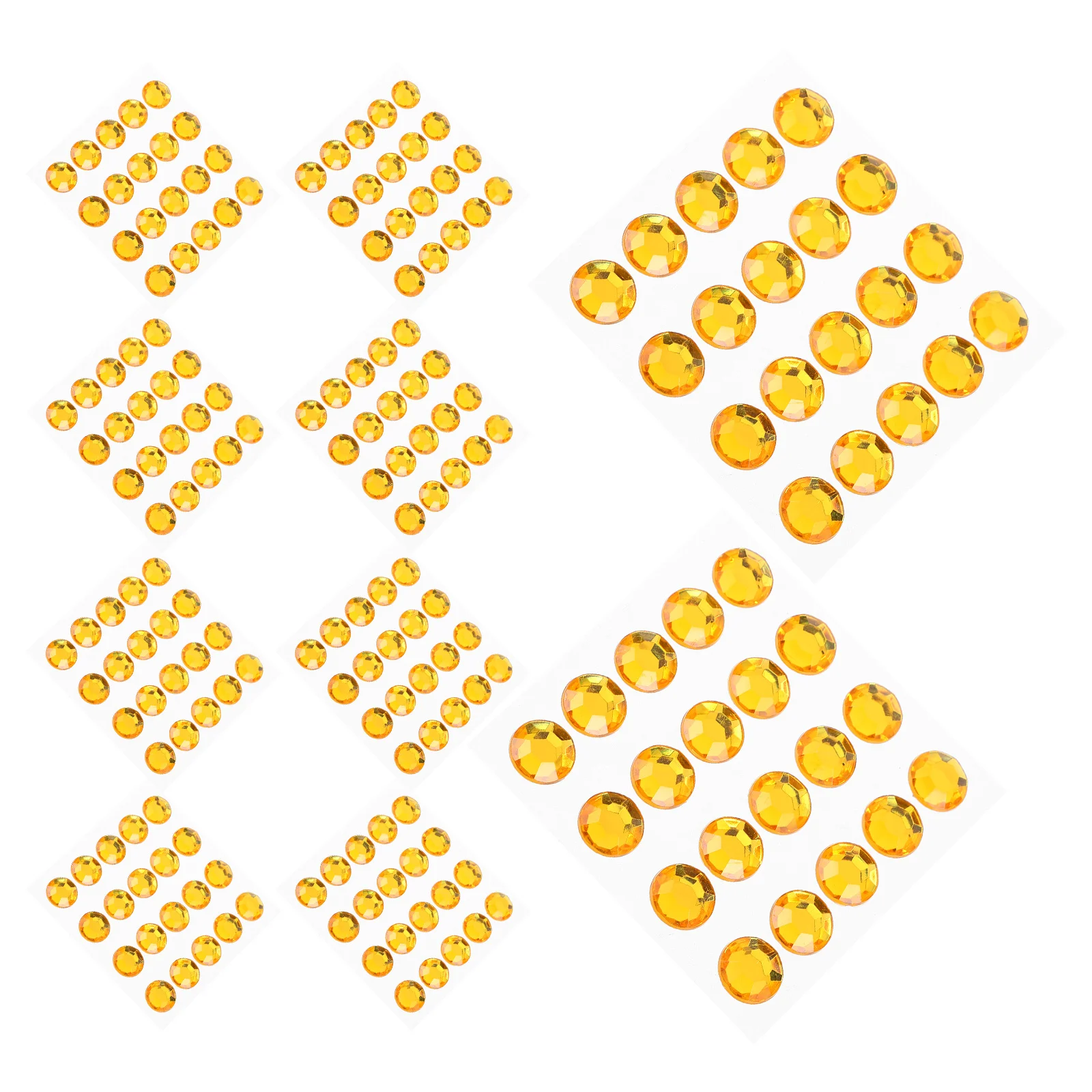 

Acrylic Round Self Stick Rhinestones 12mm Shimmering Stickers for DIY Projects Cards Invitations Decor Acrylic Round Stickers