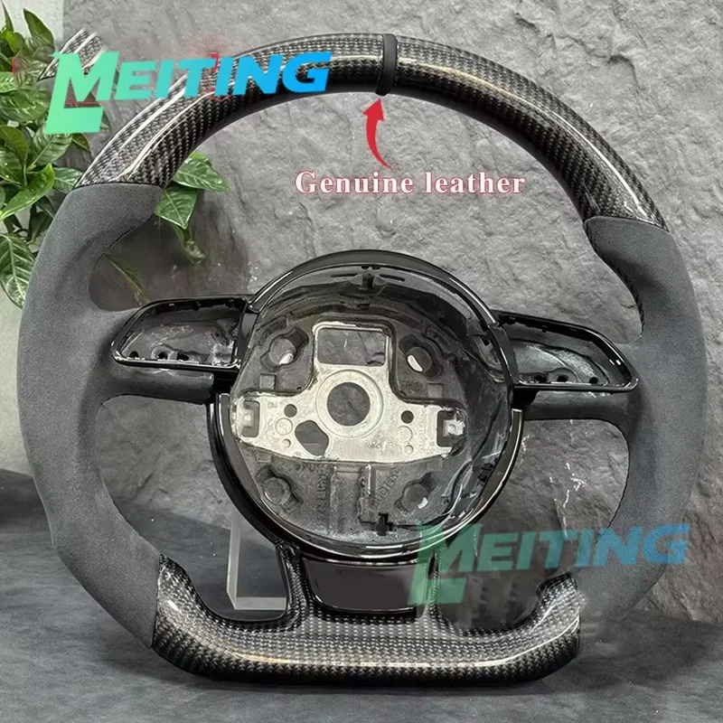 Suitable for Audi B8 B8.5 A3 A4 A5 A1 A6 A7 A8 RS3 RS4 RS5 S3 S4 S5 RS6 carbon fiber steering wheel