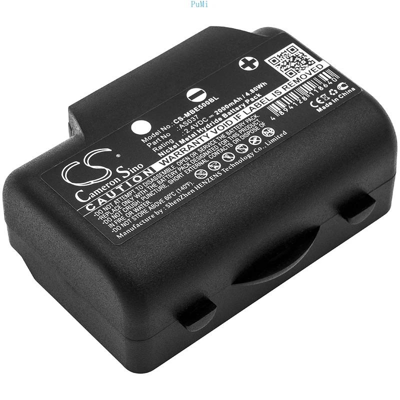 CameronSino Ni-MH Crane Remote Control Battery AS037 for IMET BE5000 I060-AS037 M550S Wave S M550S Wave L 2.40V 2000mAh