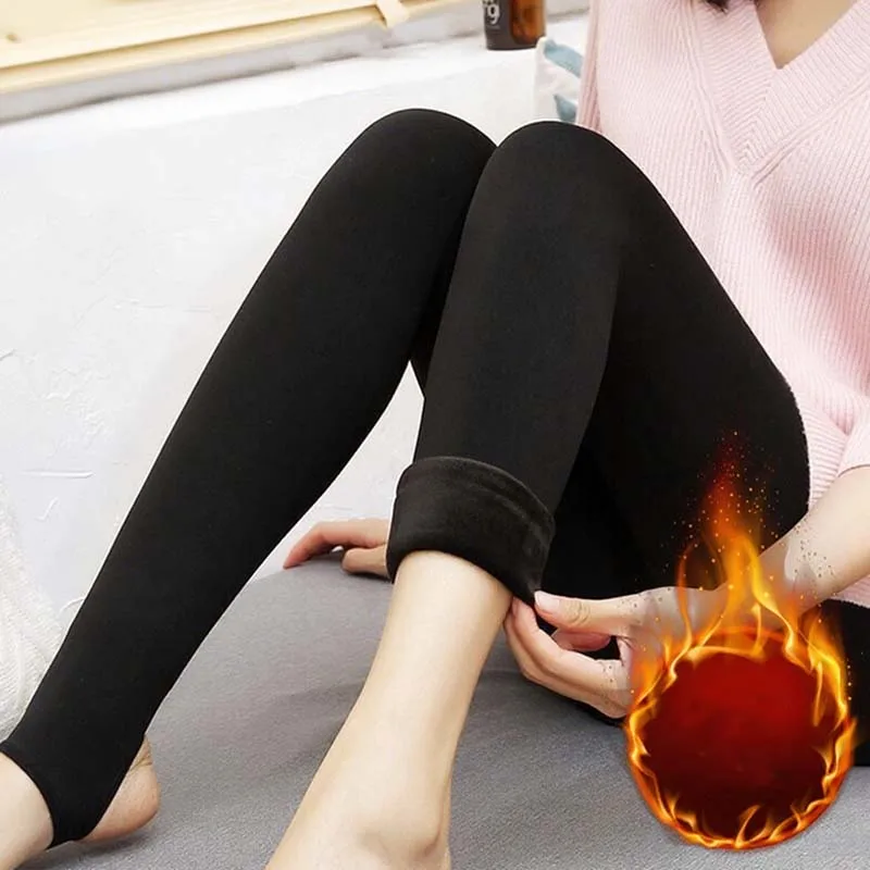 الخريف الشتاء اللؤلؤ المخملية الإفراط في الركبة الجوارب للنساء سميكة صوف مبطن طماق قيعان دافئة ومريحة