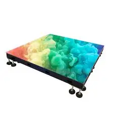 10 متر مربع في الهواء الطلق P3.91 P2.604 P4.81mm IP65 وحدات 10X10 أرضية الرقص العملاقة Ce Led لوحة 500X1000 شاشات يعرض جدار الفيديو #4