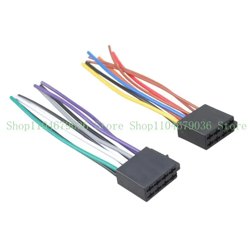 652F ADAPTOR AUDIO-AUDIO AUDIONTE Plugue para Universal ISO-Radio CD-Terereo Harness