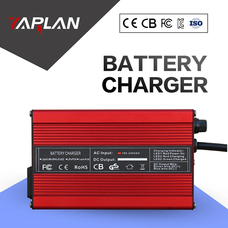 

36V 5A Charger Smart Aluminum Case Is Suitable For 36V Outdoor Lead Acid Battery Robot Safe