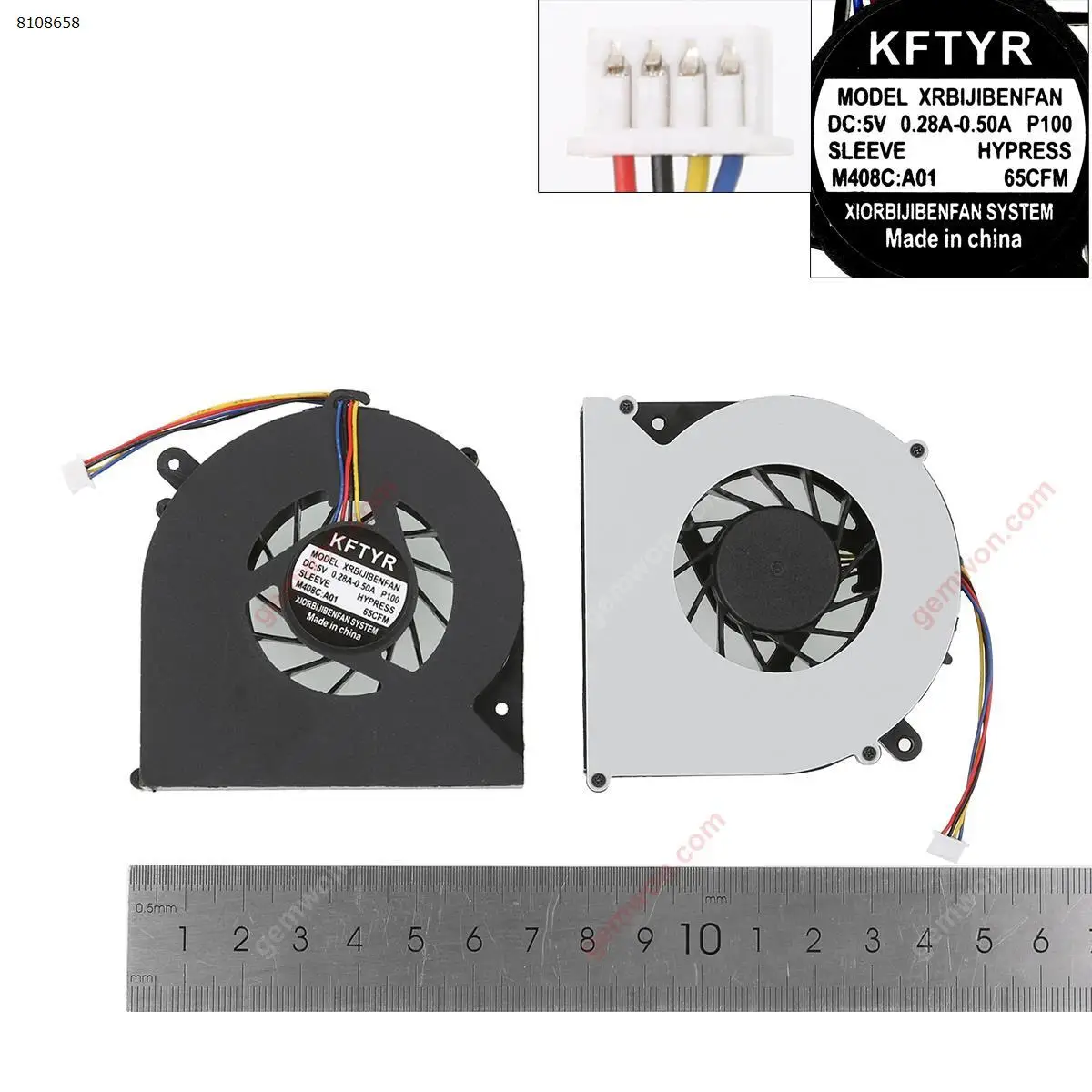 Laptop Cooling Fan for HP 4530S 4535S 6460B 8460P 4730S 6465B 8470P 8470W 6470B