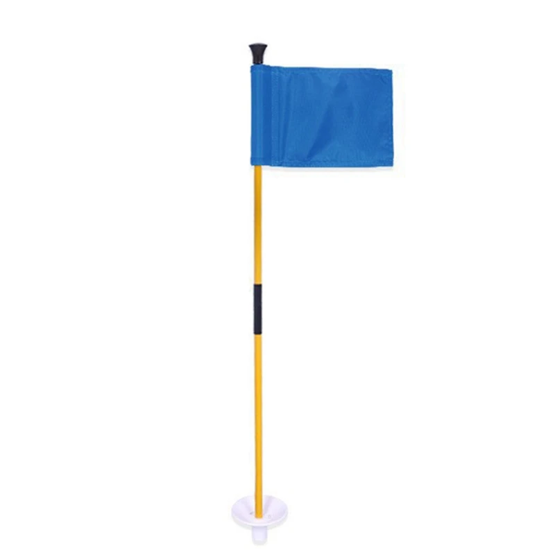 Golf Green Flag, Two-Section Detachable Flagpole, Easy To Carry Green Target Flag Hole Cup