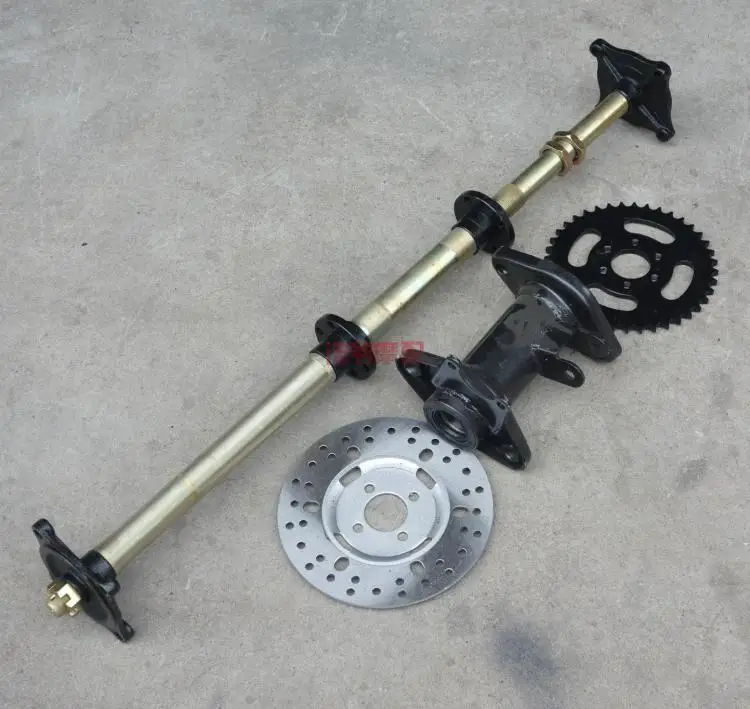 Modified Four-Wheel Kart ATV 125 150 200cc Rear Axle Flange Assembly 81cm