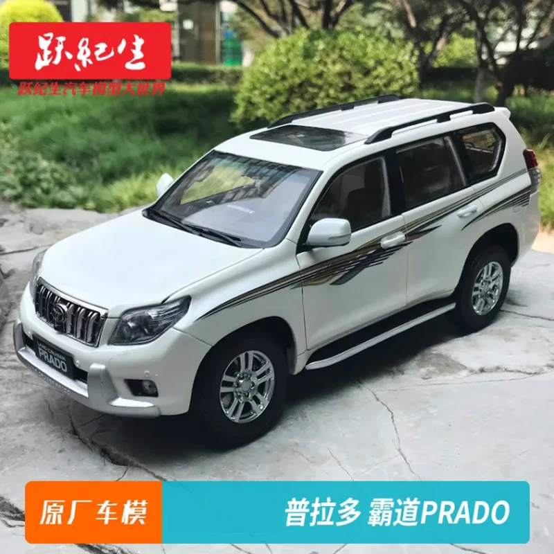 Original Diecast 1:18 Scale Land Cruiser PRADO Off-road Vehicle SUV Alloy Car Model Classics Adult Souvenir Gift Static Display