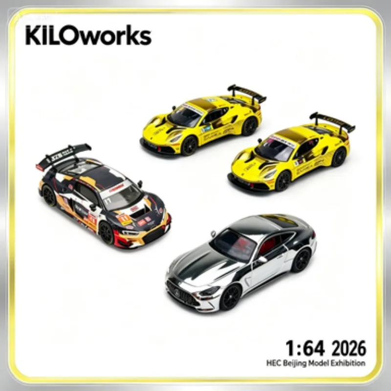 

Pre-sale of KILOworks 1:64 model for the 2026 HEC North Exhibition, cast alloy vehicle model.Adult collectible figurines.