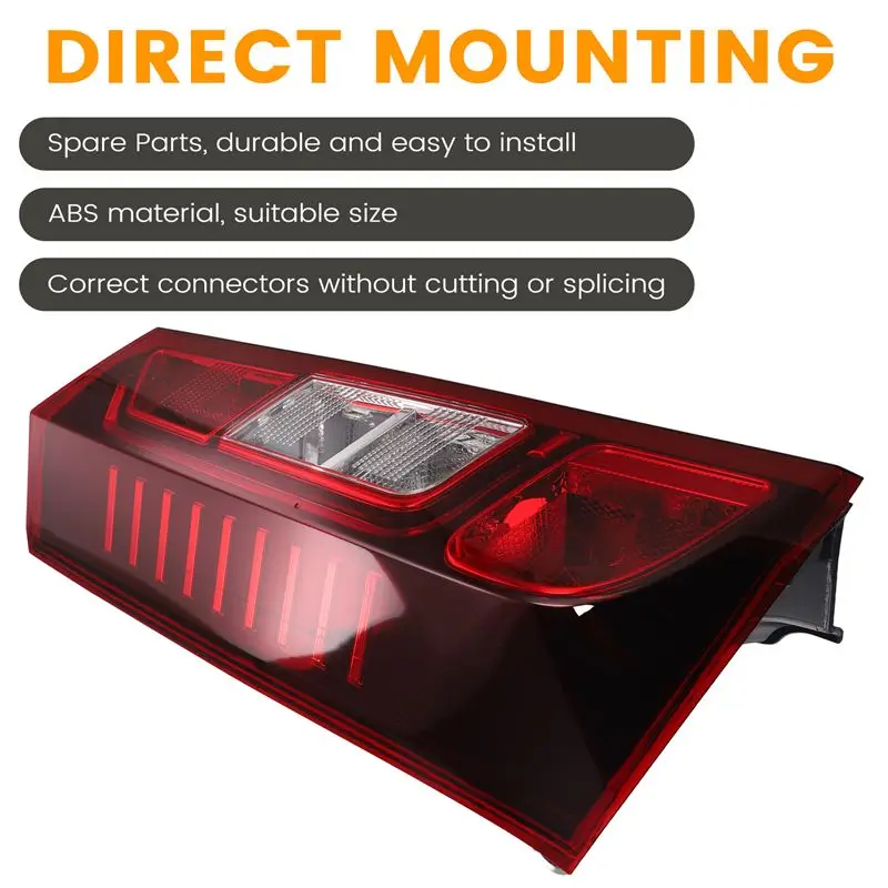 اكسسوارات السيارات لرينو اكسبرس 2021 2022 2023 2024 الذيل ضوء مصباح مكبح خلفي اليسار