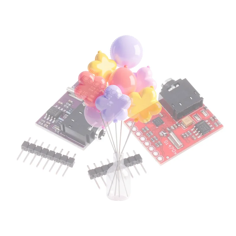 

Si4703 Модуль FM-радиоприемника с интерфейсом RDS I2C 3,3 В для Arduino ESP32 DIY Audio Project