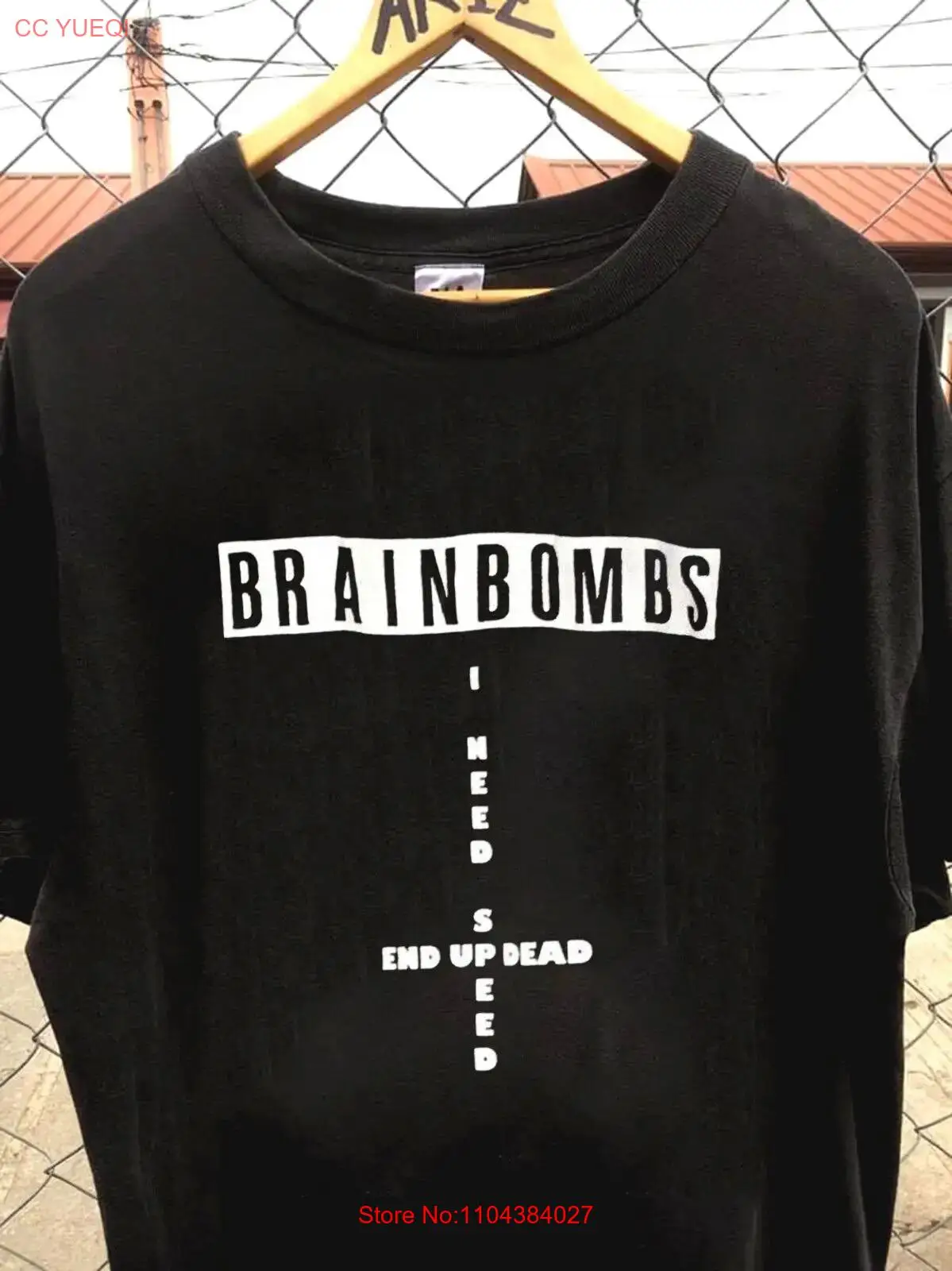 Brainbombs Shirt, noise rock band, grunge band, unisex reprinted shirt TE2687 long sleeves