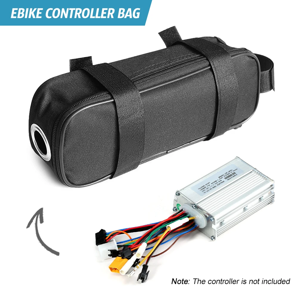 Ebike Controller Bag Electric Bicycle Storage Bag Large Capacity Cycling Storage Bag Waterproof MTB Road Bike Battery Case Pack