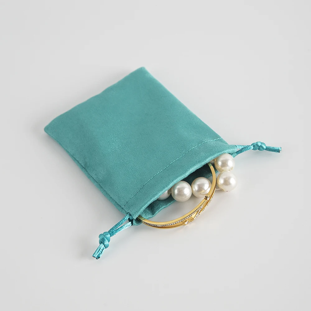 50 Stück schöne Flanell-Samtbeutel mit Kordelzug, Schmuck, DIY-Geschenkbeutel, 5 x 7 cm, 7 x 9 cm, 8 x 10 cm, 9 x 12 cm, Hochzeitsgeschenke für Gäste, Süßigkeitenbeutel – Detail 11