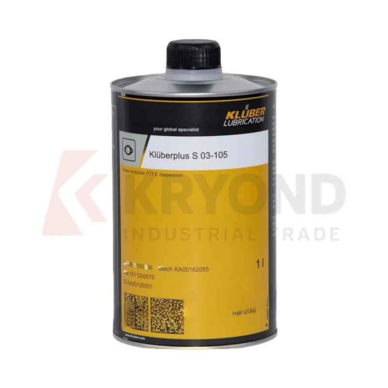 KLUBER Klüberplus S 03-105 Assembly Aid Lubrication Fluid for Spindle Bearings Plastic Elastomer Components Installation Use