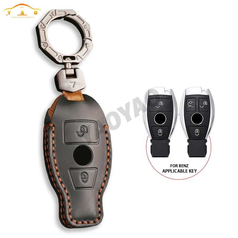 

Remote Control Protector For Mercedes Benz A B C E S G Class W204 W205 W212 W213 W176 W177 GLC CLA Car Key Cover AMG Key Cover