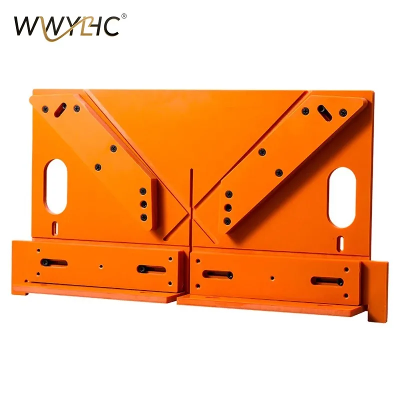 Suitable for Table Saw Bottom Plate Frame Decorative Thread Cutting Guide Tool 45/90 Degree Circular Saw Guide Rail