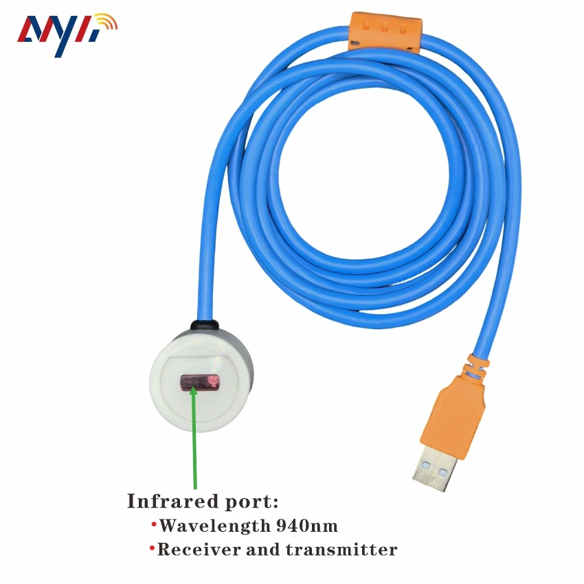 ANSI 유형 2 통신 C12.18 USB2.0 - IR 적외선 TransData kWh 스마트 미터 판독용 범용 광학 프로브