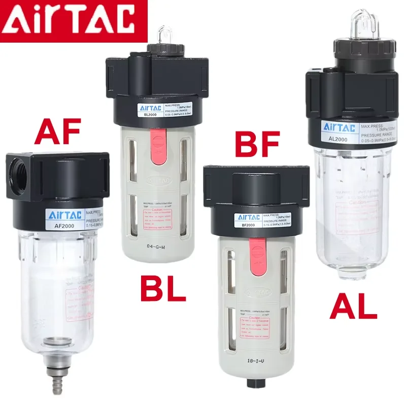 

Airtac Пневматический AL/BL/AF/BF фильтр источника воздуха/масляные частицы и воды Процессор масляной масленки