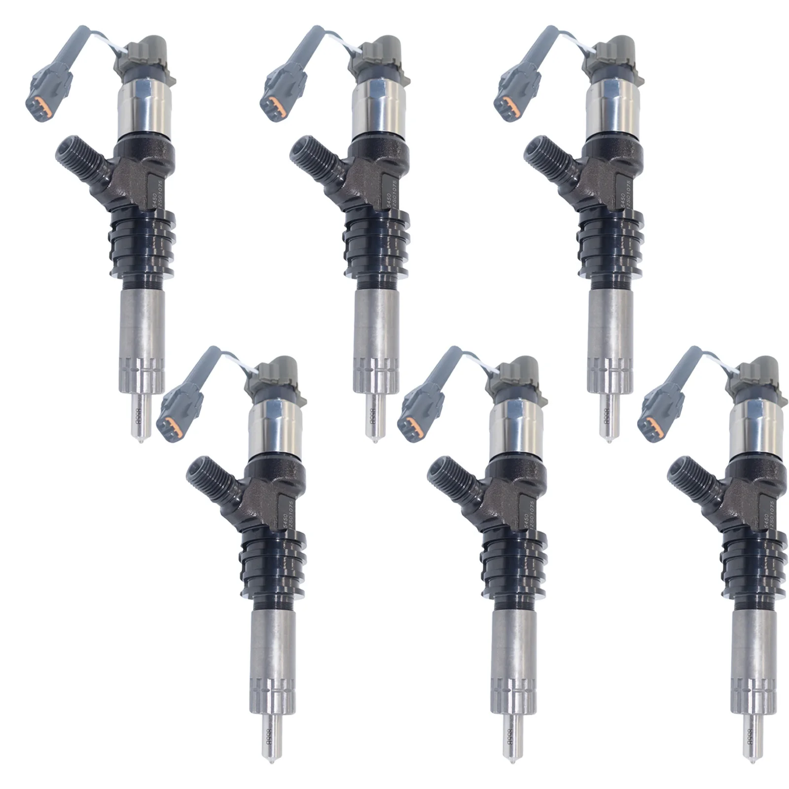 

6PCS Fuel Injector 950005450 For MITSUBISHI Engine 7.5L [6M60]
