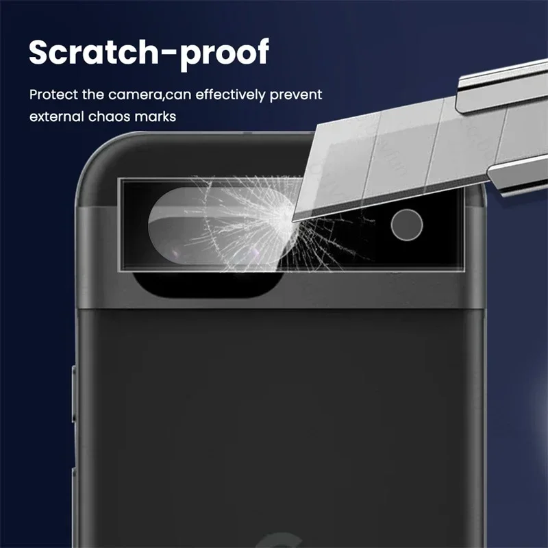 1-3 шт. 3D изогнутое стекло для камеры Google Pixel8a Pixel 8a 5G 9H закаленное стекло HD Защитные пленки для объектива Googel Pixle 7 8 Pro 7a 6a 5G