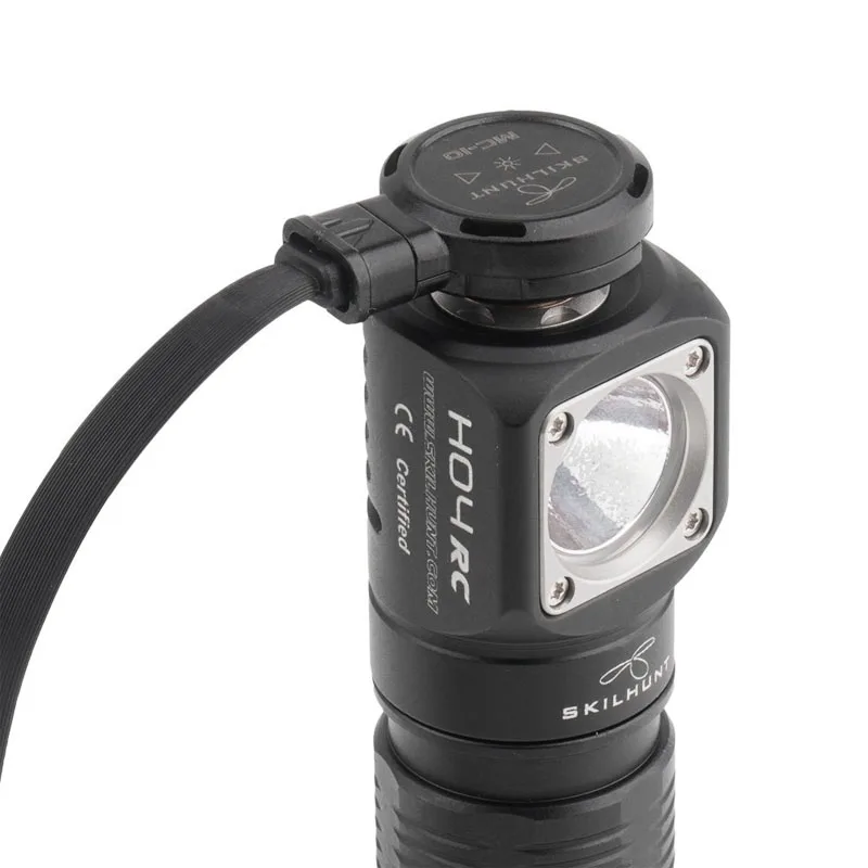 Skilhunt H04F MINI RC (High CRI Version) 2 In 1 Flashlight/Headlamp 18350 Battery, 790 Lumens, Spot/Flood Light Easy Change