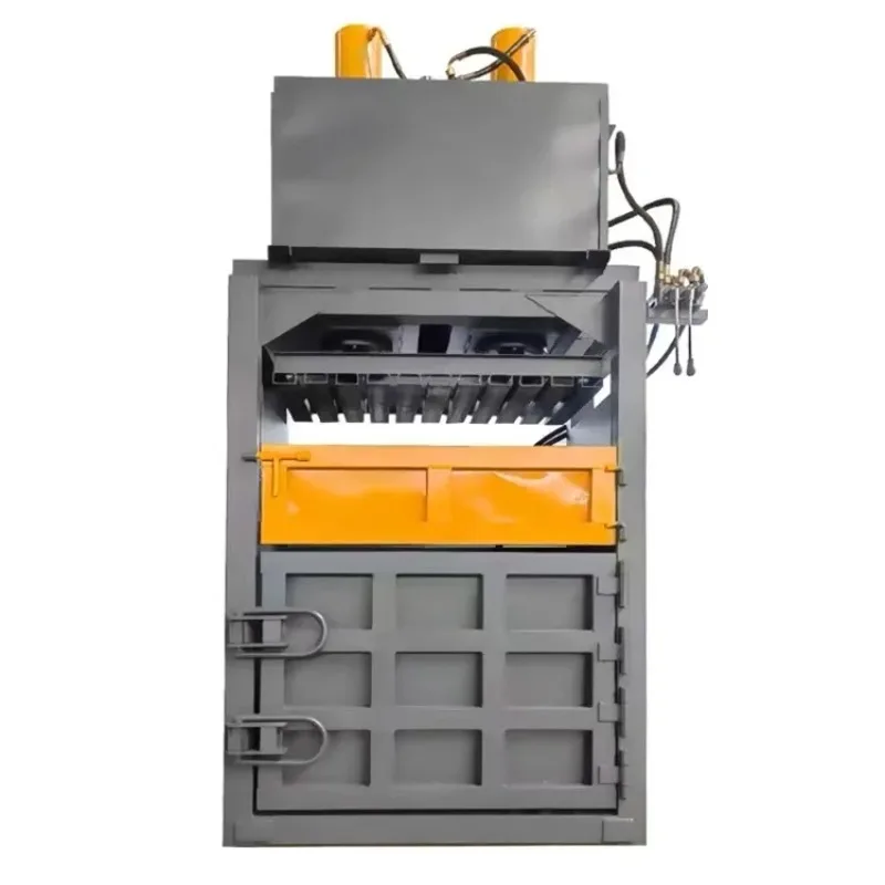 Huachengbangwei 40t Small Vertical Waste Paper Baling Machine - Chinese Used Clothing Compressor