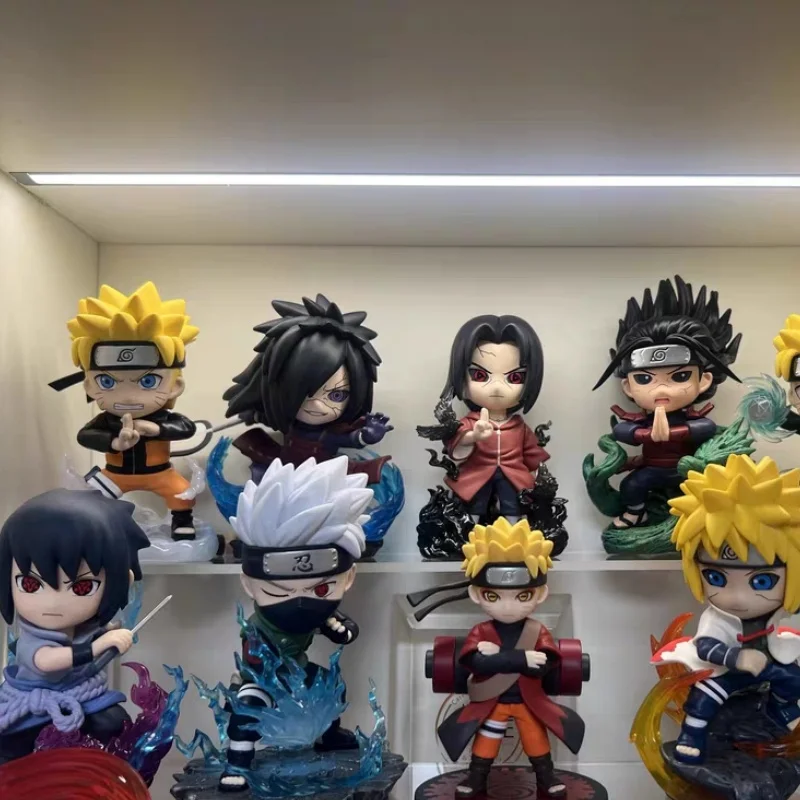 

Funism Naruto Shippuden Ultimate Battle Series Blind Box Sasuke Uchiha Chibi Action Figure Collectible Toy Gift For Anime Fans