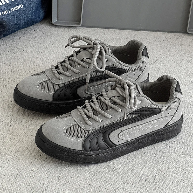 

Мужские повседневные кроссовки на плоской подошве, спортивные кроссовки для бега на открытом воздухе, мужские кроссовки Zapatillas Hombre, новинка 2023 года, дышащая вулканизированная обувь