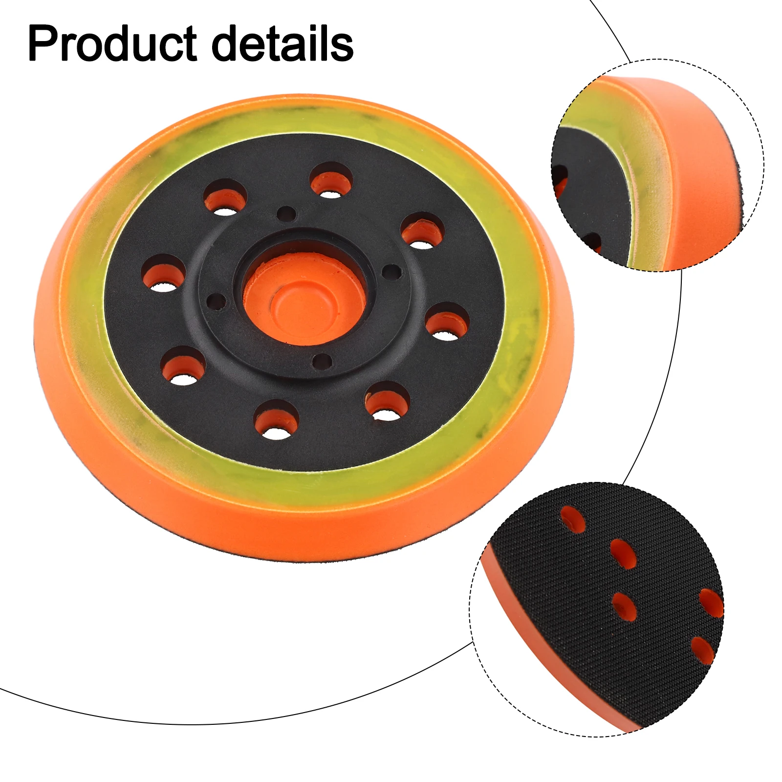 For Sanding Tasks Sanding Pad For Home Improvement 122*11mm Easy Installation Sanding Enhanced Dust Extraction