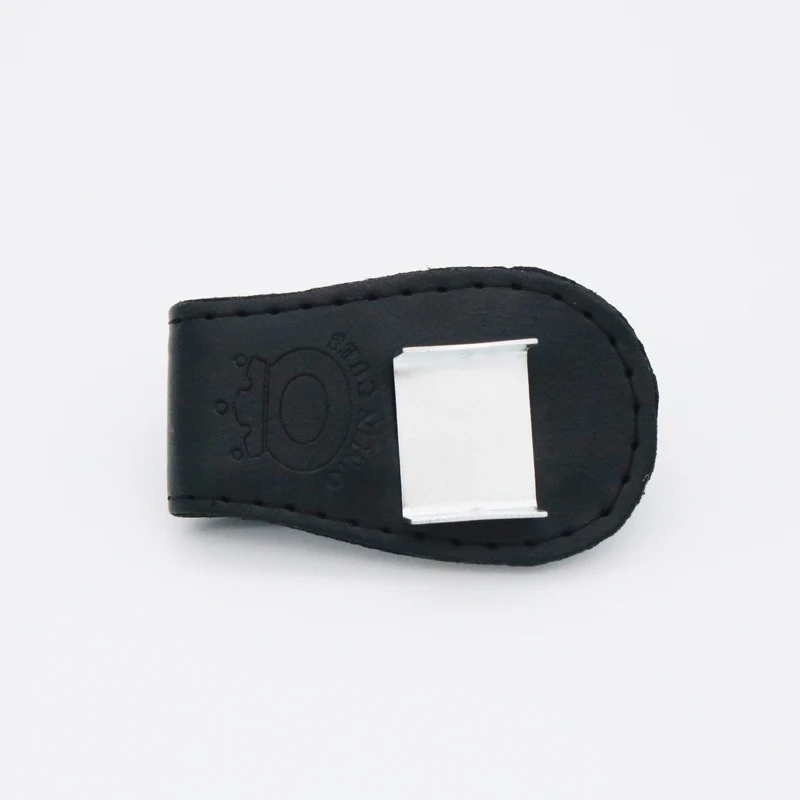 

Metallic Chalk Box Black/Brown Leather Chalk Holder Billiard Accessory Cue Chalk Pouch to conveniently Carry