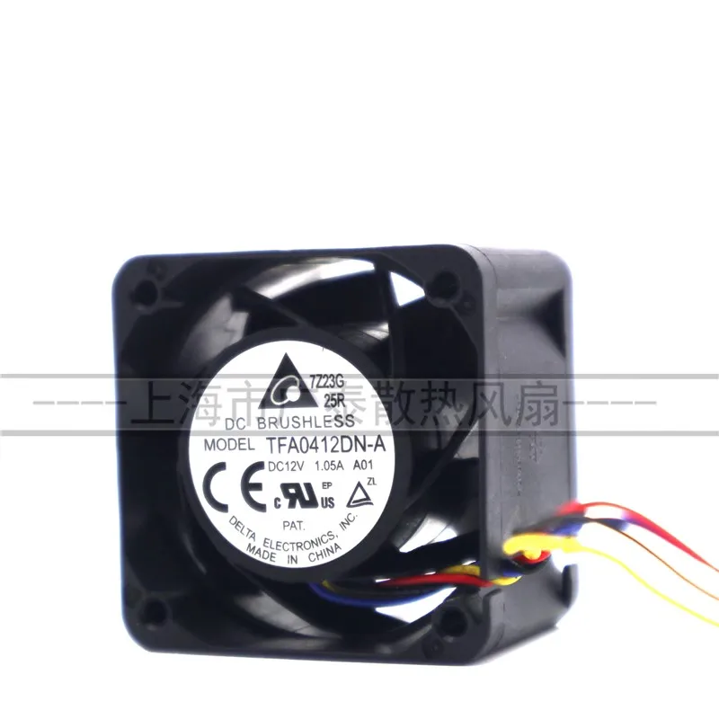 

New TFA0412DN-A 40 * 40 * 28MM 12v1.05A 4CM Super Violent Dual Ball Server Cooling Fan PWM