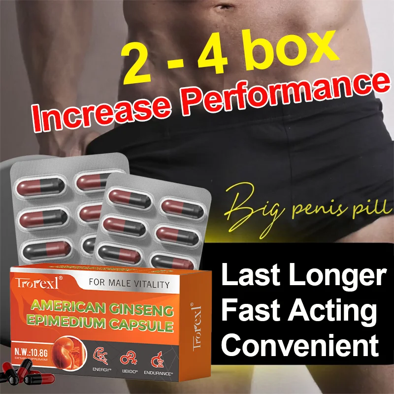 Best For Men Natural American Ginseng Epimedium Capsule