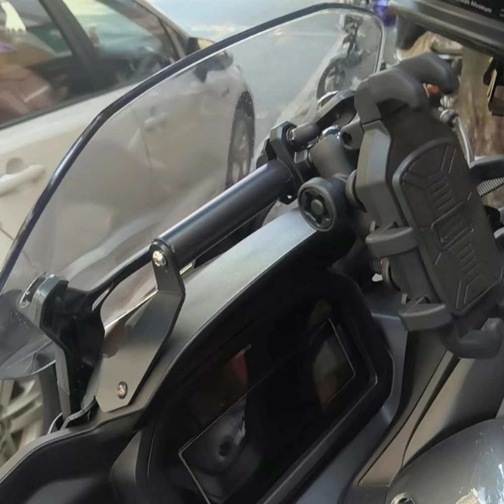 2025 XMAX300 XMAX X MAX 300 Tech MAX for YAMAHA X-MAX 300 X-MAX300 Motorcycle GPS Navigator Bracket Mobile Phone Holder