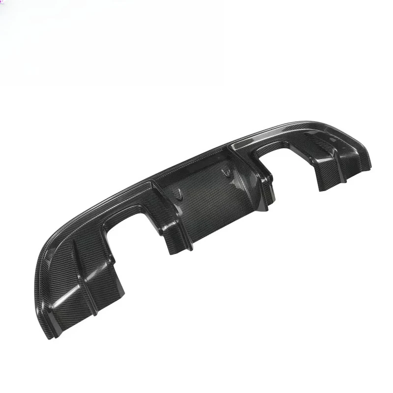 شفة خلفية 718 مناسبة لـ POR 718 2016-2019 Year GT4 نمط الشفة الخلفية ناشر خلفي من ألياف الكربون الجافة لـ 718 Cyman #2