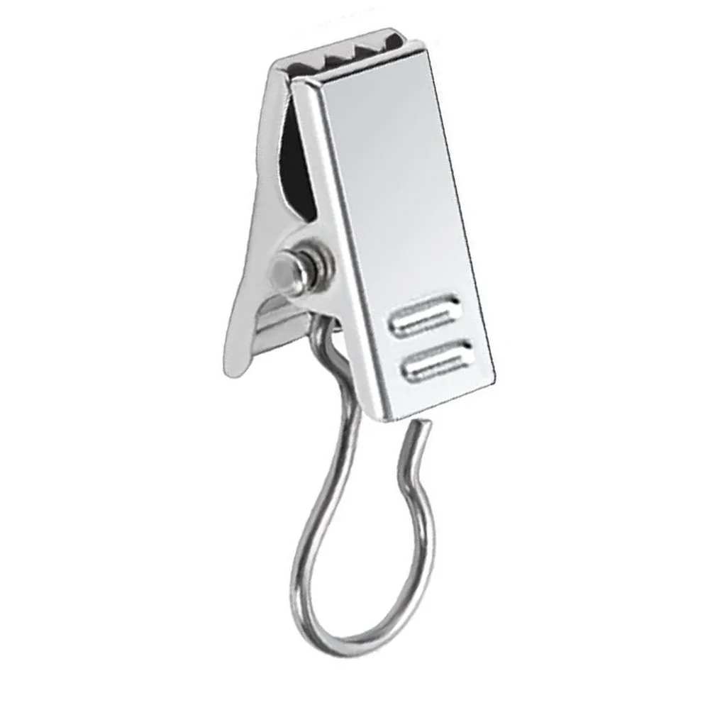 Awning Fasteners Drapery Rod Hooks Garden Lighting 9*1.8cm L X W Hooks For Outdoor Decor Decorative Hooks Easy To Handle